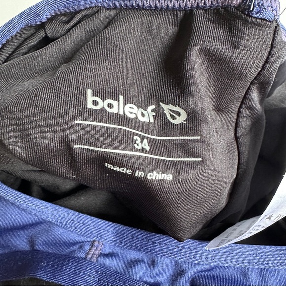 Baleaf Women’s Athletic Training Adjustable Straps One Piece Blue Swimsuit Small - Picture 8 of 10